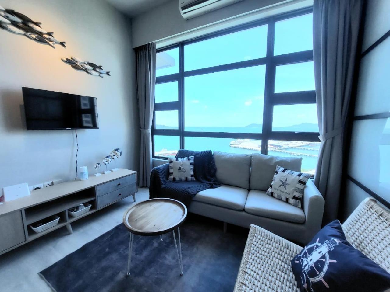 J'Stay Seaview Suite Jesselton Quay Kota Kinabalu Eksteriør bilde